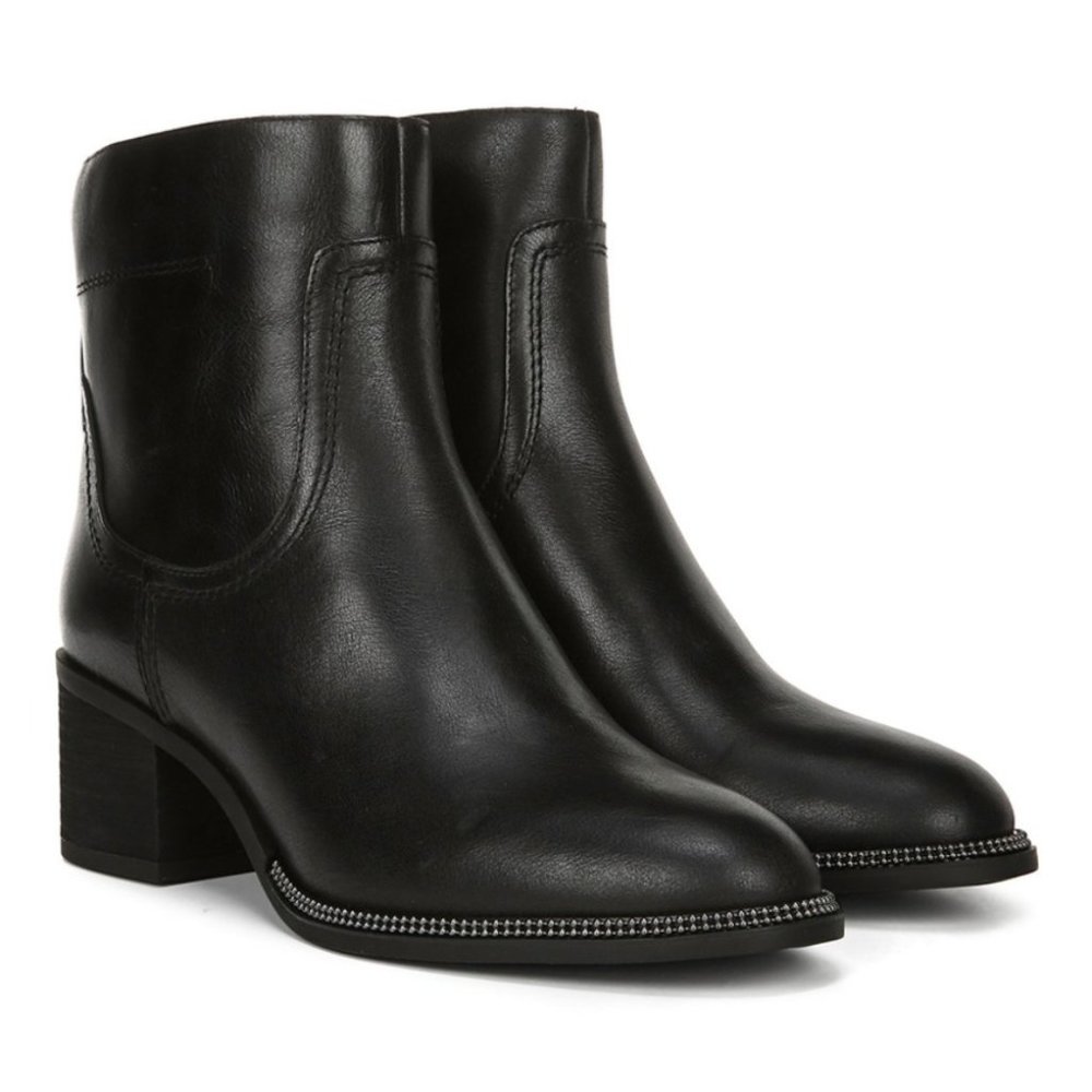 Franco Sarto Liliana Black Boots Size 7 - Picture 1 of 7